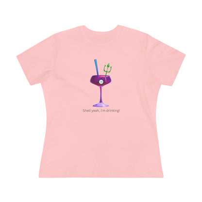 Mermaid Cocktail Shirt - Shell Yeah, I’m Drinking!