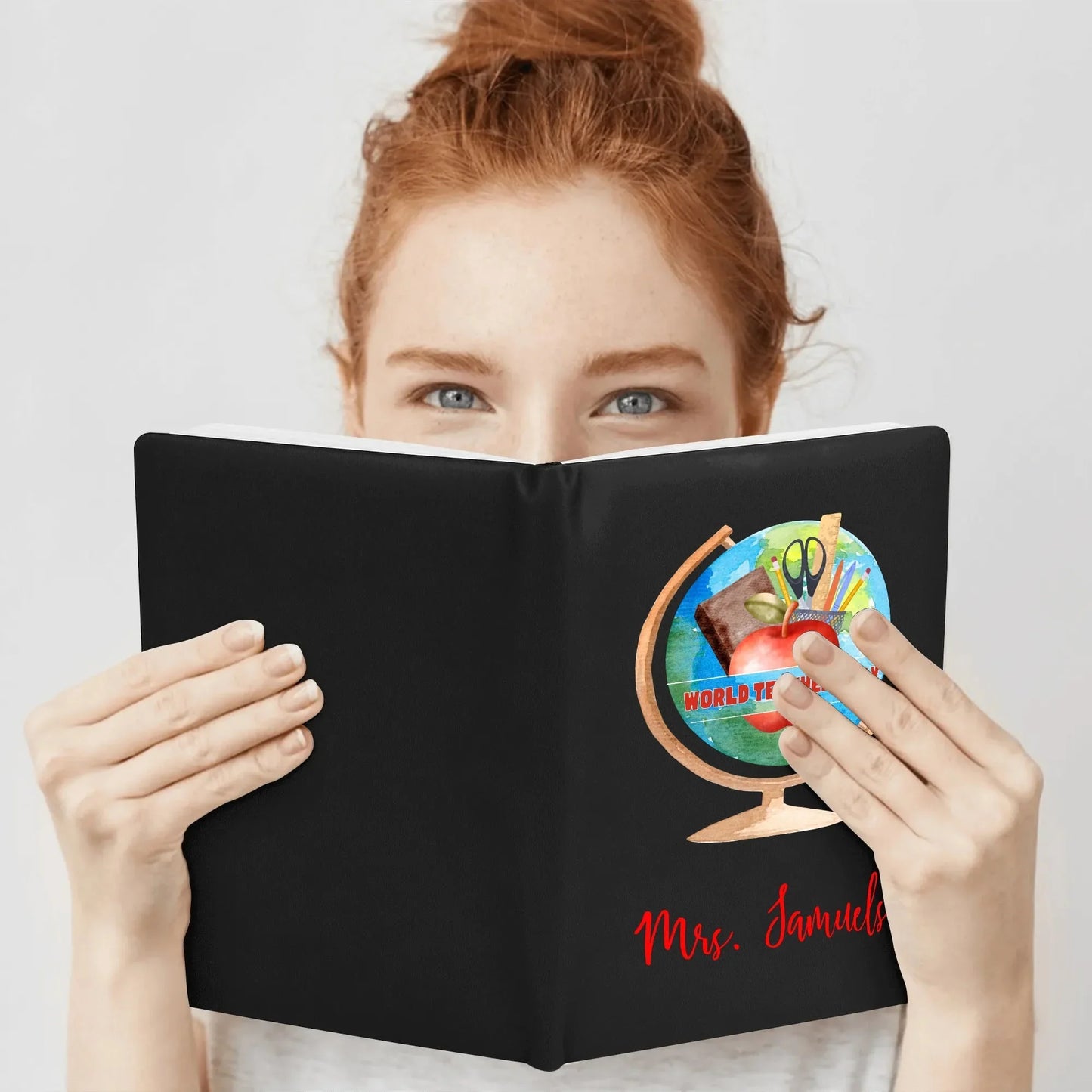 World Teachers Day PU Leather Notebook  - Personalizable