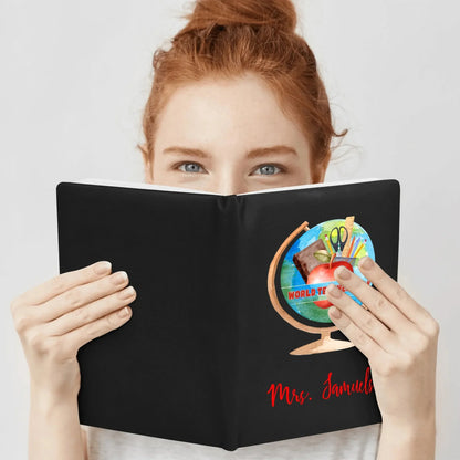 World Teachers Day PU Leather Notebook  - Personalizable