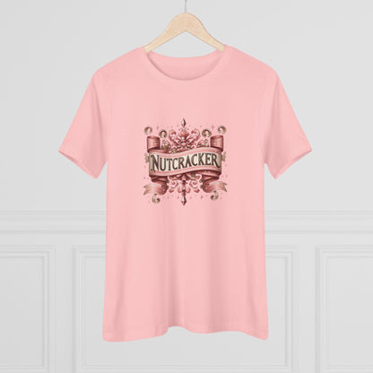 Nutcracker Crest - A Classic Christmas 🎄 - Women's Softstyle Tee - Whippie's