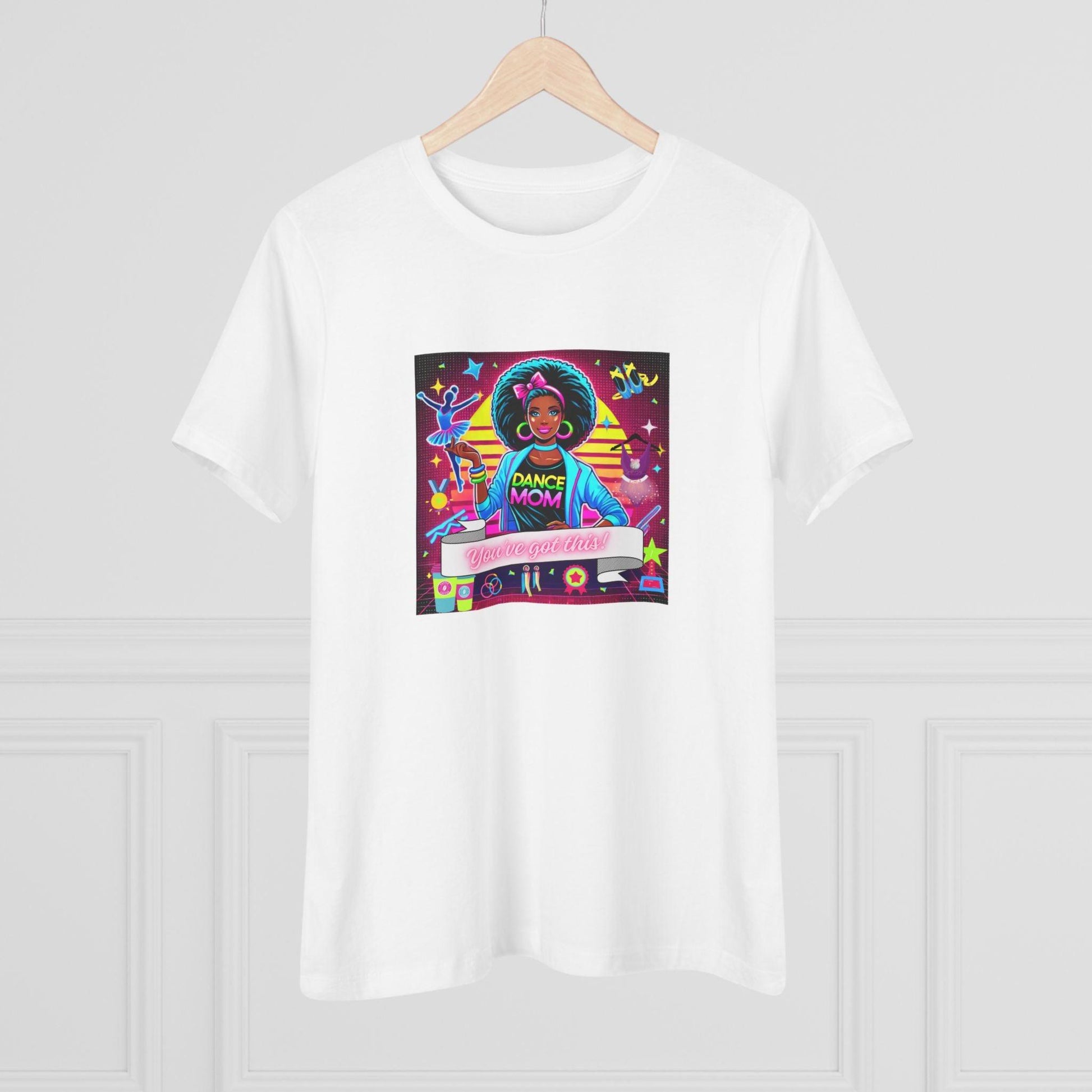 You've Got This! Dance Mom (Black Mom) - A Sparkling Performance ⭐️ Women's Softstyle Tee - Whippie's