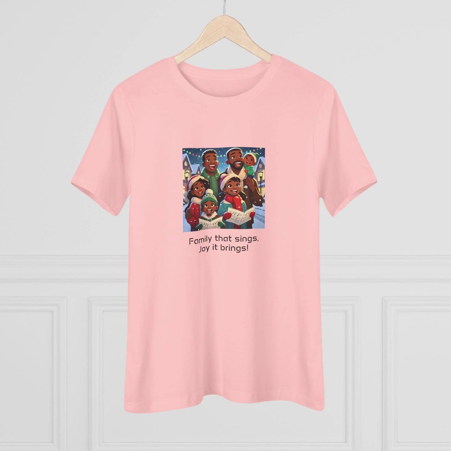 Family that sings, joy in brings! - Women's Softstyle Tee - Whippie's
