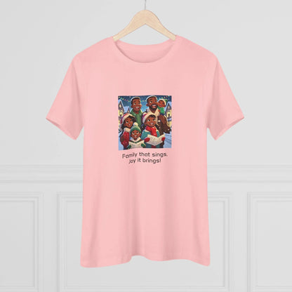 Family that sings, joy in brings! - Women's Softstyle Tee - Whippie's