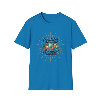 Cruisin' and Boozin Unisex Tee 🛳️🍹 - Whippie's