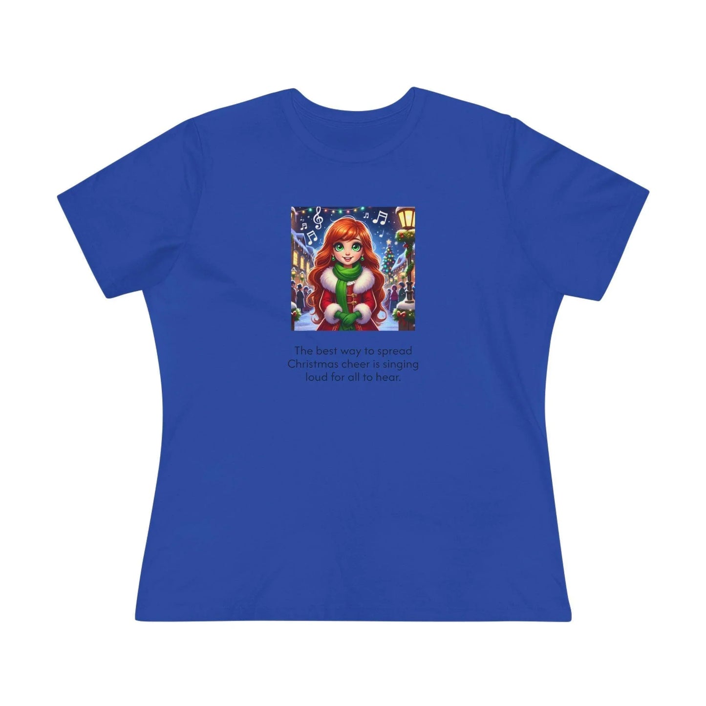 Caroler - Christmas Cheer - RH Girl - Women's Tee - Whippie's