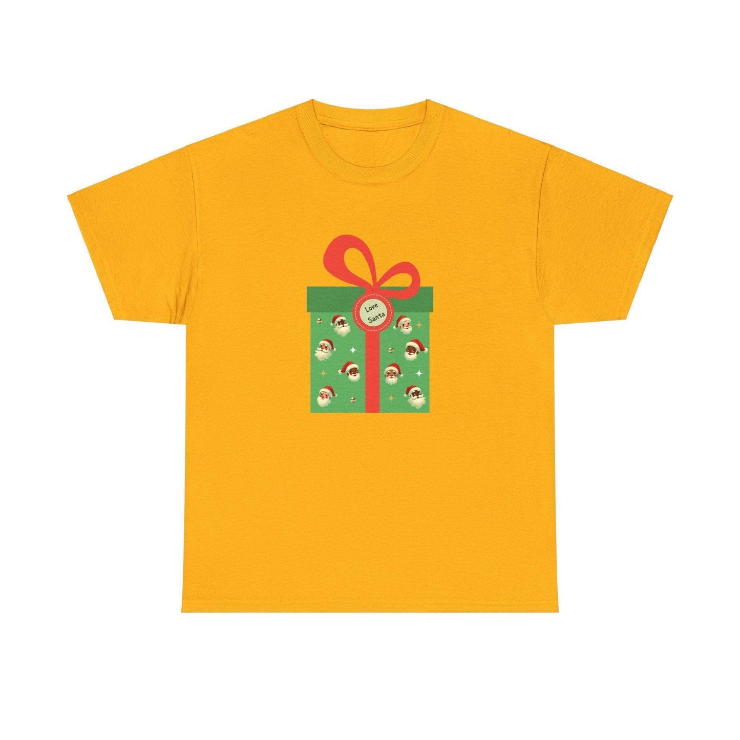 Love Santa Present 🎅 Unisex Heavy Cotton™ Tee! - Whippie's