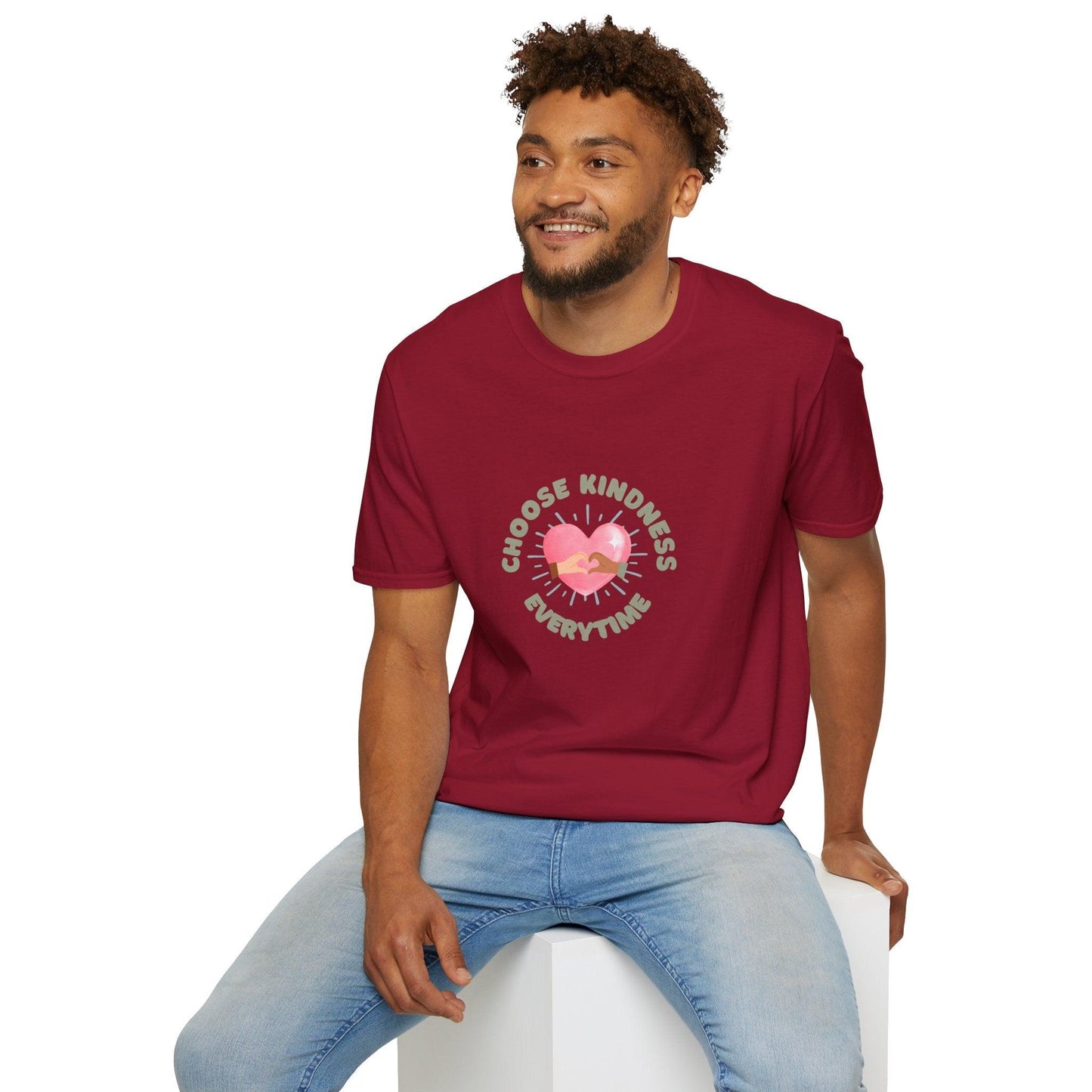 Choose Kindness Everytime - Spread the Love ❤️ - Unisex T-Shirt - Whippie's