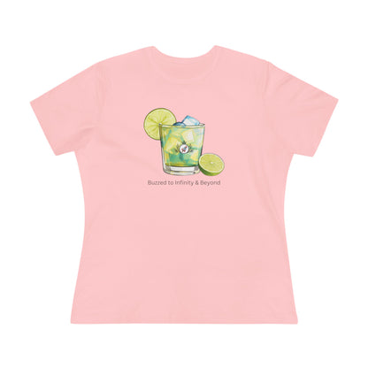 Buzzed to Infinity Cocktail Shirt - Drinking Around the World Tee