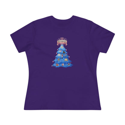 Nutcracker Christmas Tree - A Festive Affair! 🎄✨ Women's Softstyle Tee - Whippie's