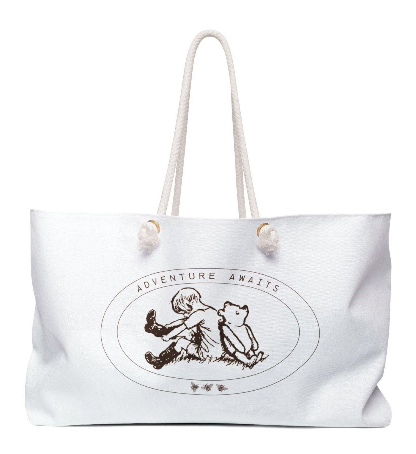 Classic Pooh - Adventure Awaits - Weekender Tote Bag - Whippie's