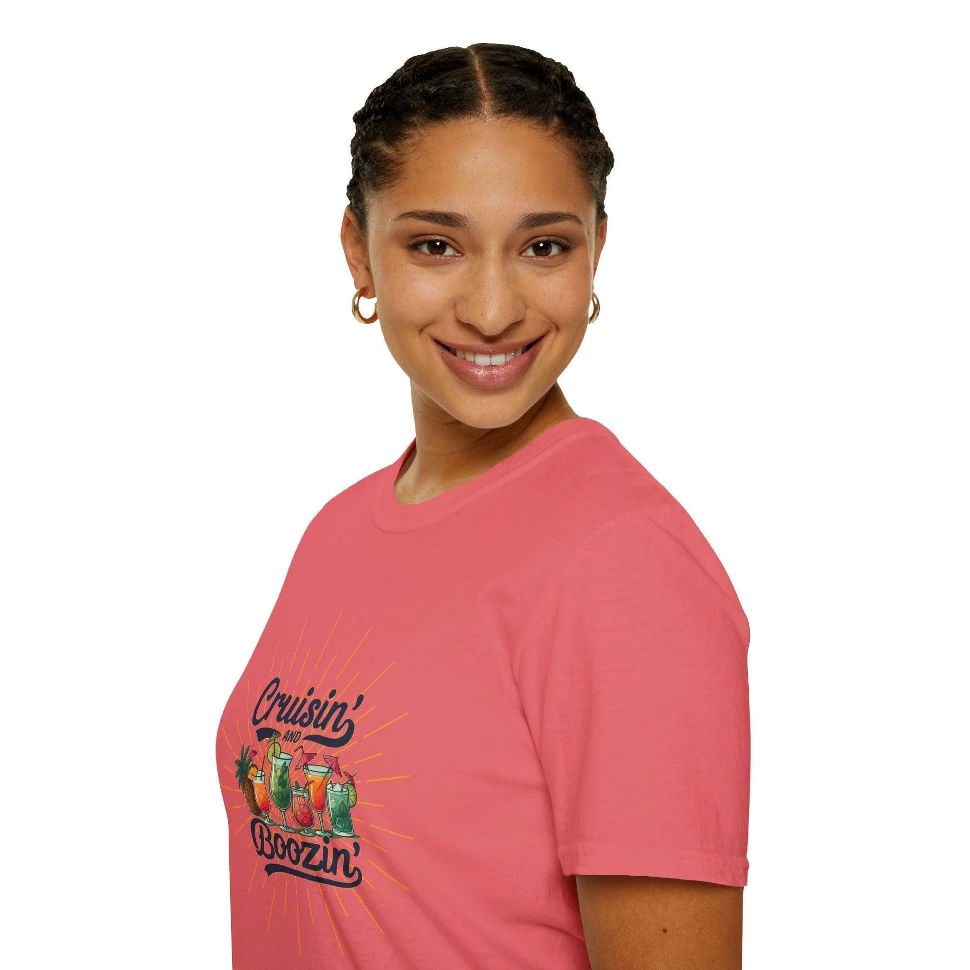 Cruisin' and Boozin Unisex Tee 🛳️🍹 - Whippie's