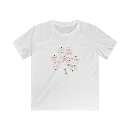 Shamrock Sparkle Youth Tee - ☘️💖 Shine Bright this St. Patrick's Day! 💖☘️ - Whippie's