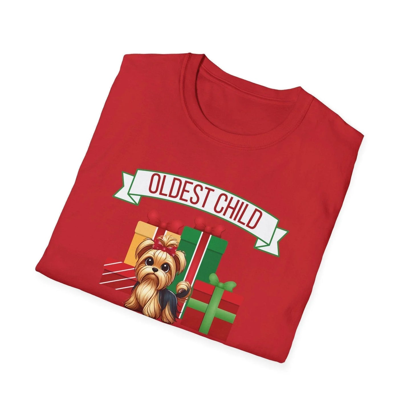 The Oldest Child, The Favorite 🎁🐶 Yorkie - Unisex Tee! 🎁👑 - Whippie's