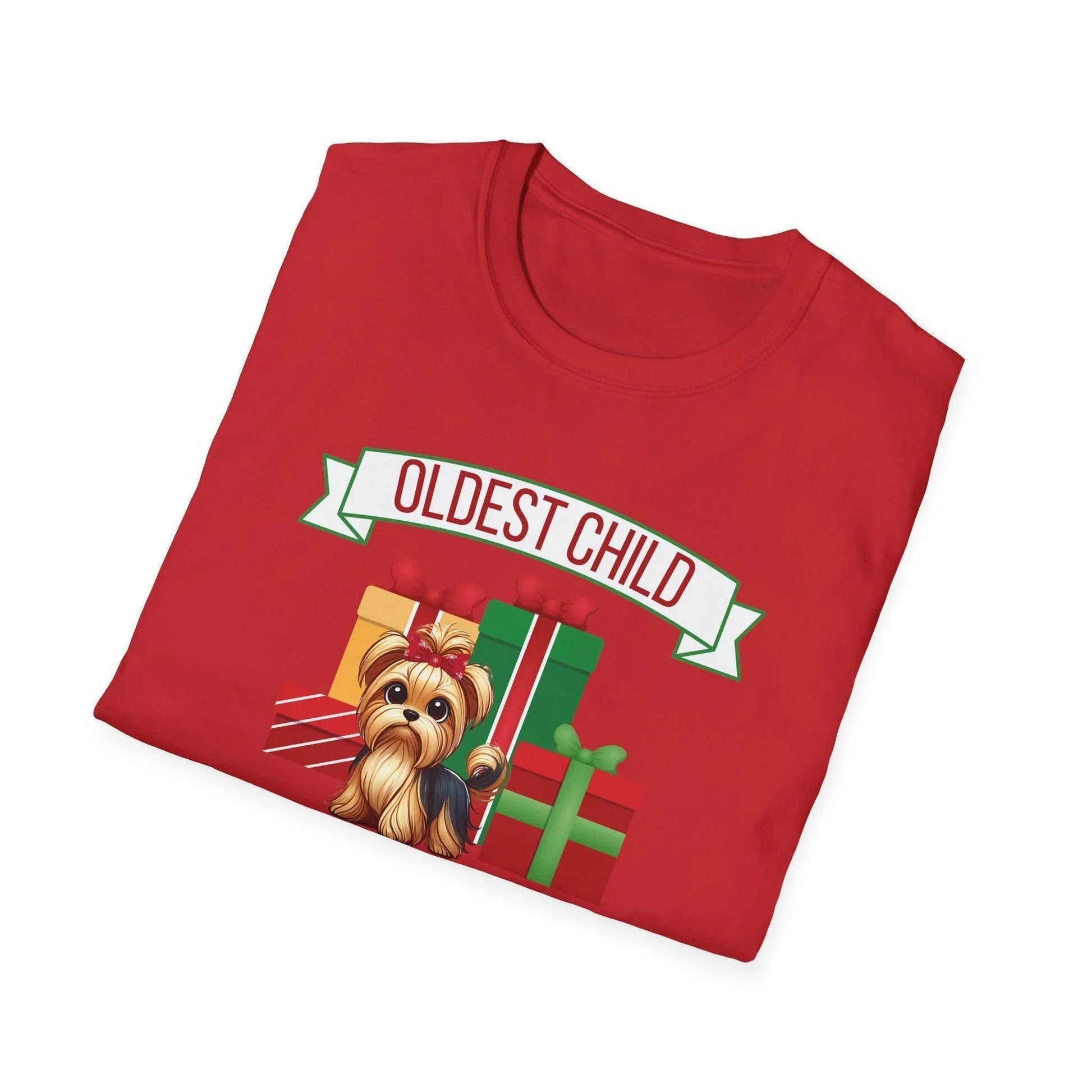 The Oldest Child, The Favorite 🎁🐶 Yorkie - Unisex Tee! 🎁👑 - Whippie's