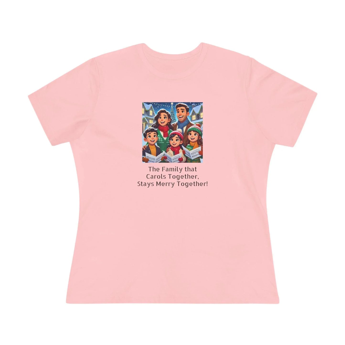 The Family that Carols Together, Stays Merry Together! - Women's Softstyle Tee - Whippie's