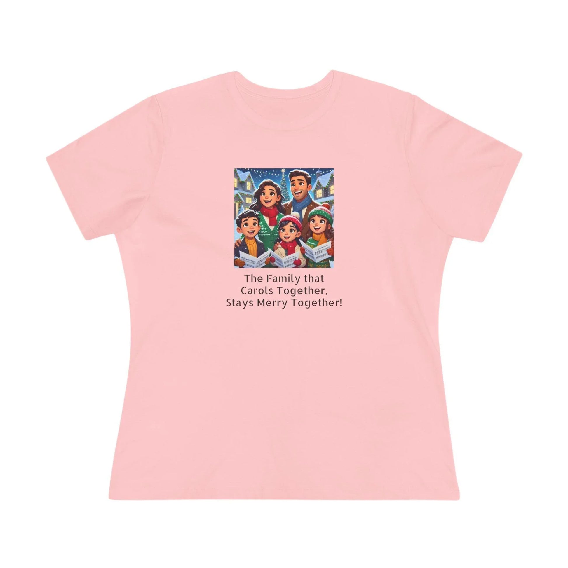 The Family that Carols Together, Stays Merry Together! - Women's Softstyle Tee - Whippie's