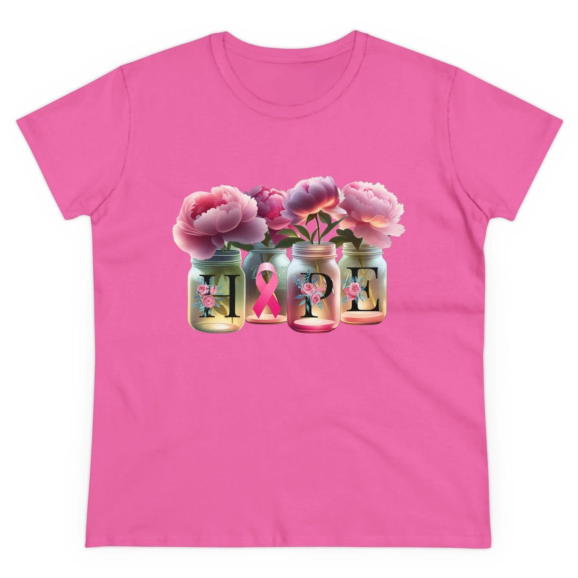 🌸 HOPE 🎀 Women's Tee 💖 A symbol of strength and resilience. - Whippie's