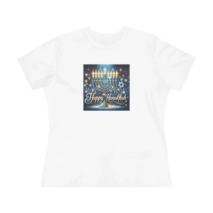 Happy Hanukkah - Women's Tee - Whippie's