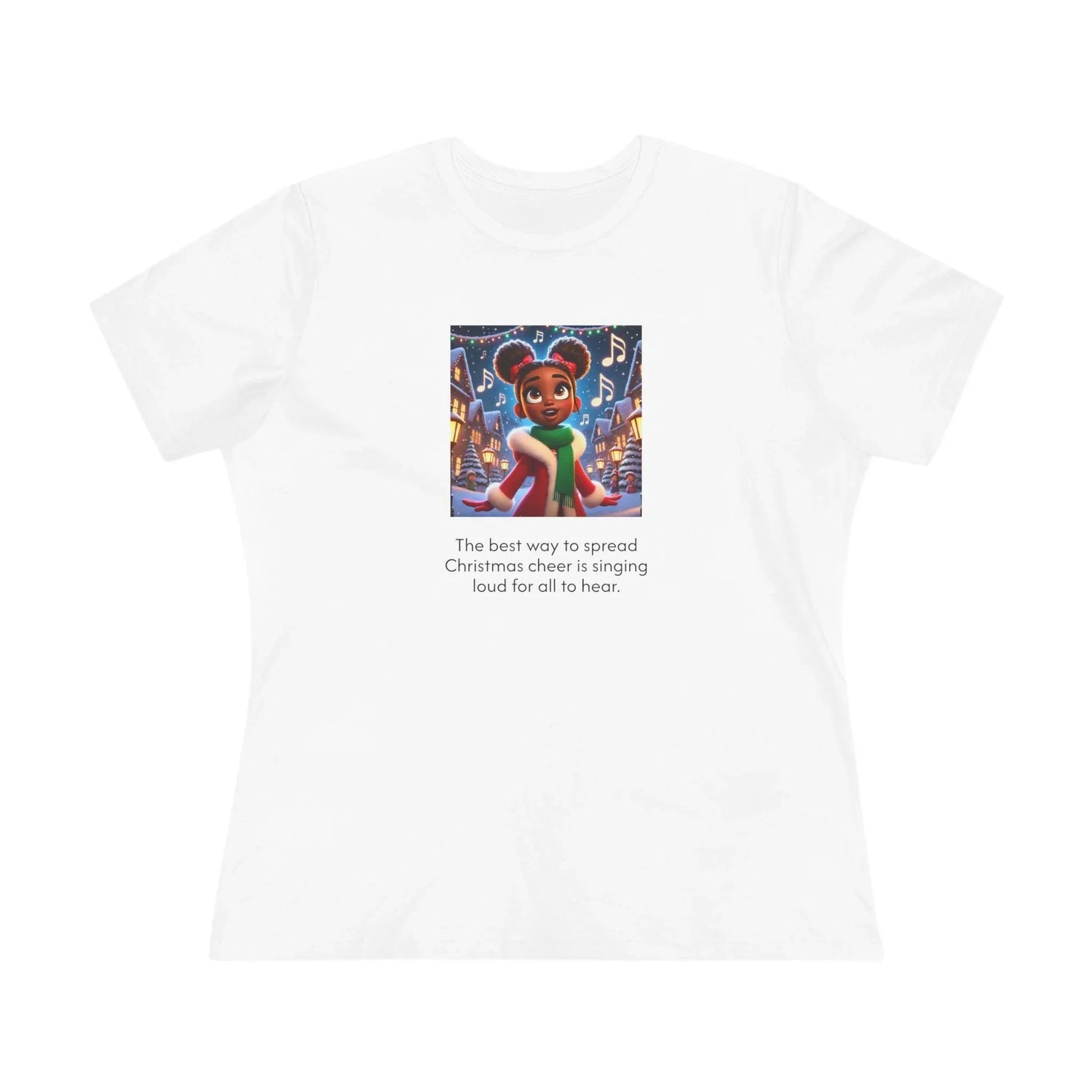 Caroler - Christmas Cheer - BHSB Girl - Women's Softstyle Tee - Whippie's