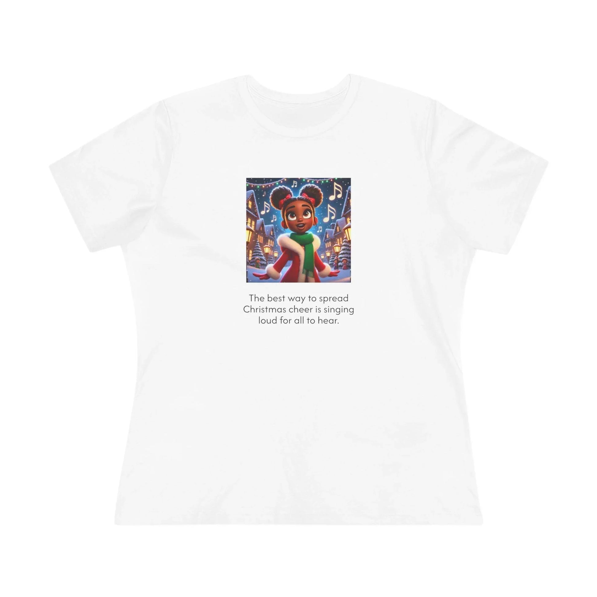 Caroler - Christmas Cheer - BHSB Girl - Women's Softstyle Tee - Whippie's