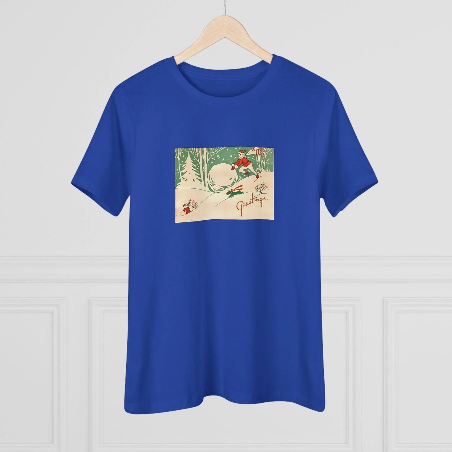 Greetings - Snow Fun - Women's Tee - Whippie's