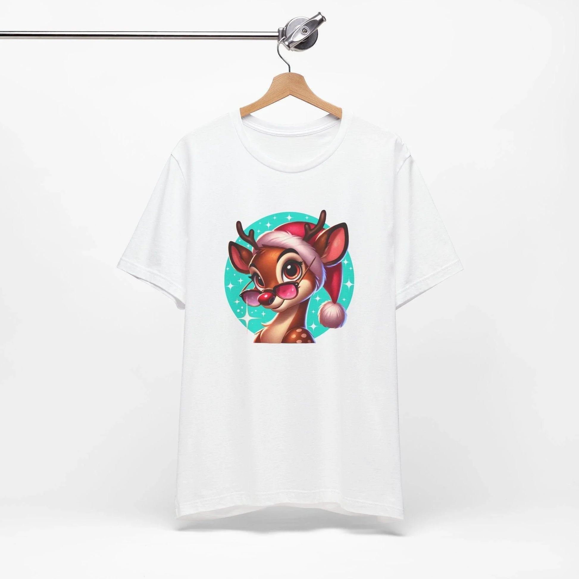 😎 Reindeer Cool 😎 Unisex Jersey Tee ✨ Stay cool this Christmas! - Whippie's