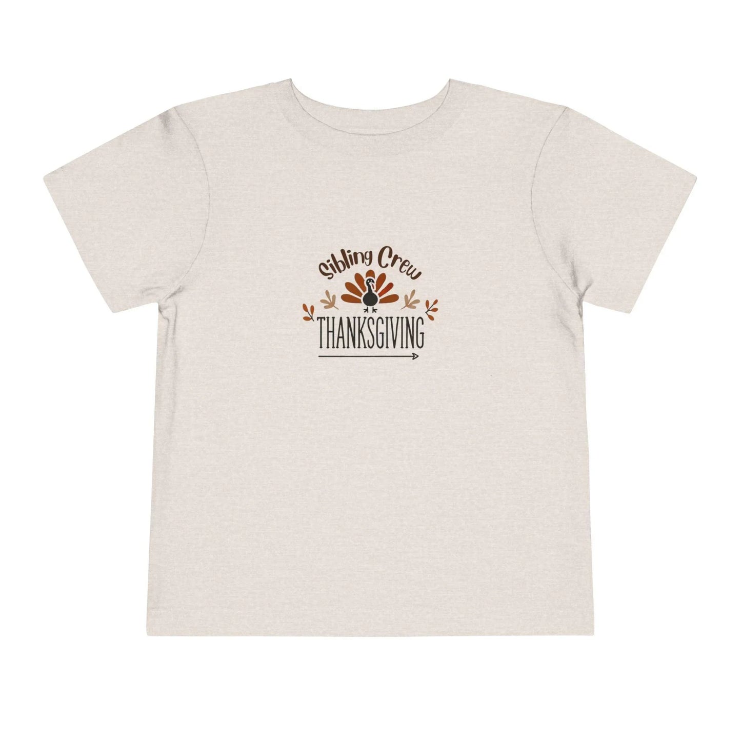 Thanksgiving Sibling Crew - Toddler Short Sleeve Tee - Whippie's