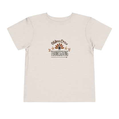 Thanksgiving Sibling Crew - Toddler Short Sleeve Tee - Whippie's
