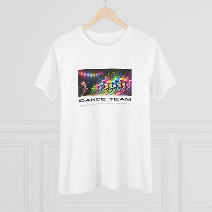 Dance Team: Dance unites us, passion ignites us, love defines us! 💃‍♀️ Women's Softstyle Tee 🎨 - Whippie's