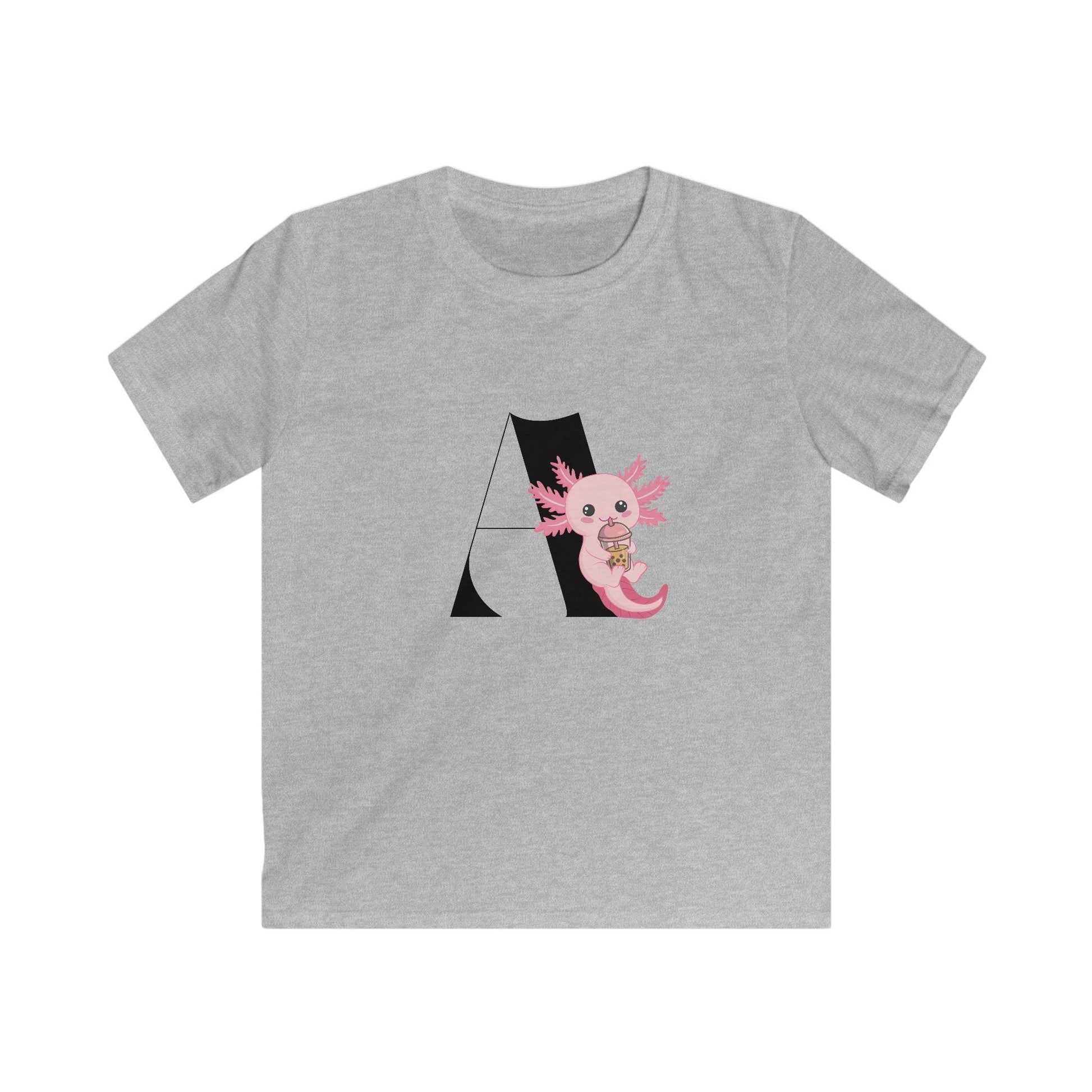 Alphabet Adventures: A is for Axolotyl! ✨ Youth T-Shirt - Whippie's
