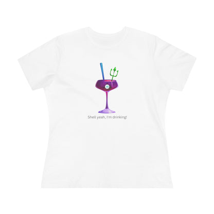 Mermaid Cocktail Shirt - Shell Yeah, I’m Drinking!