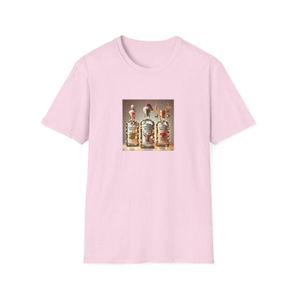 GINgle Bells! 🎄🎅🍸 - Unisex Softstyle T-shirt - Whippie's