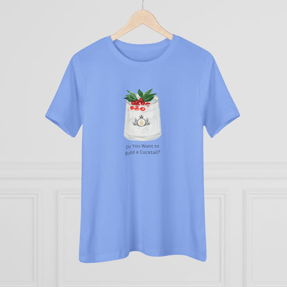 Frozen Cocktail Shirt - Do You Want to Build a Cocktail?