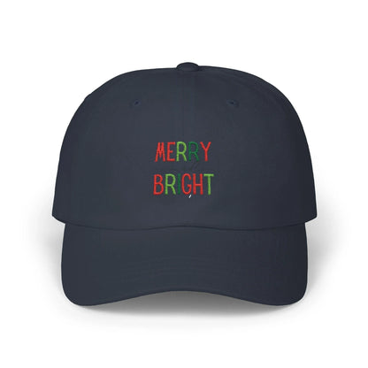 Merry and Bright - Embroidered Baseball Cap 🌈✨ - Whippie's