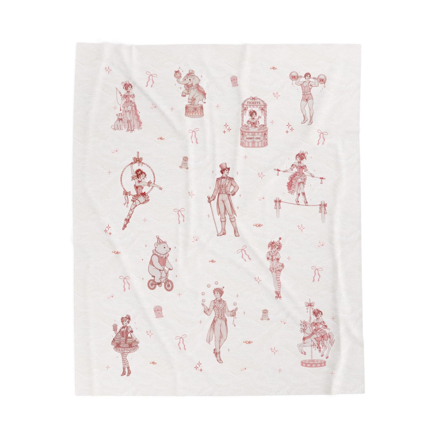 Vintage Circus Blanket