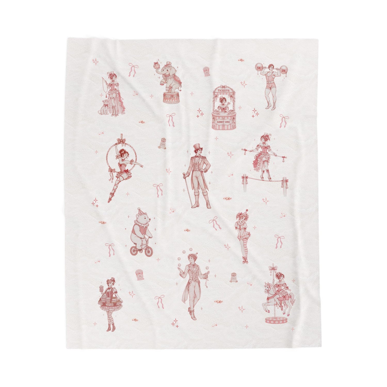 Vintage Circus Blanket