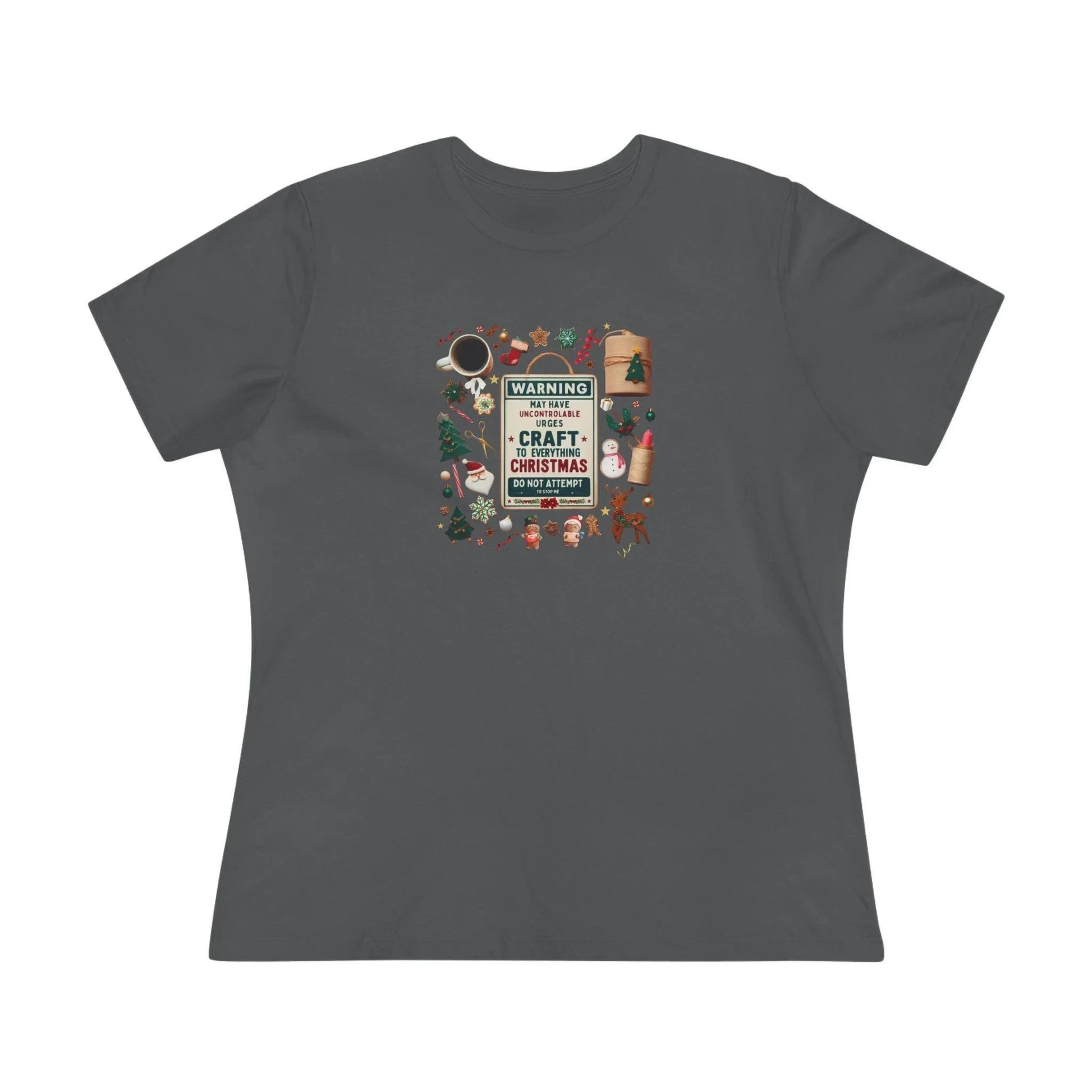 Warning: Uncontrollable Urge to Craft - Women's Softstyle Tee - Whippie's