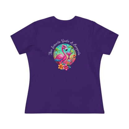 This Señorita Wants a Margarita - Women's Cotton Tee 🦩🍹 - Whippie's
