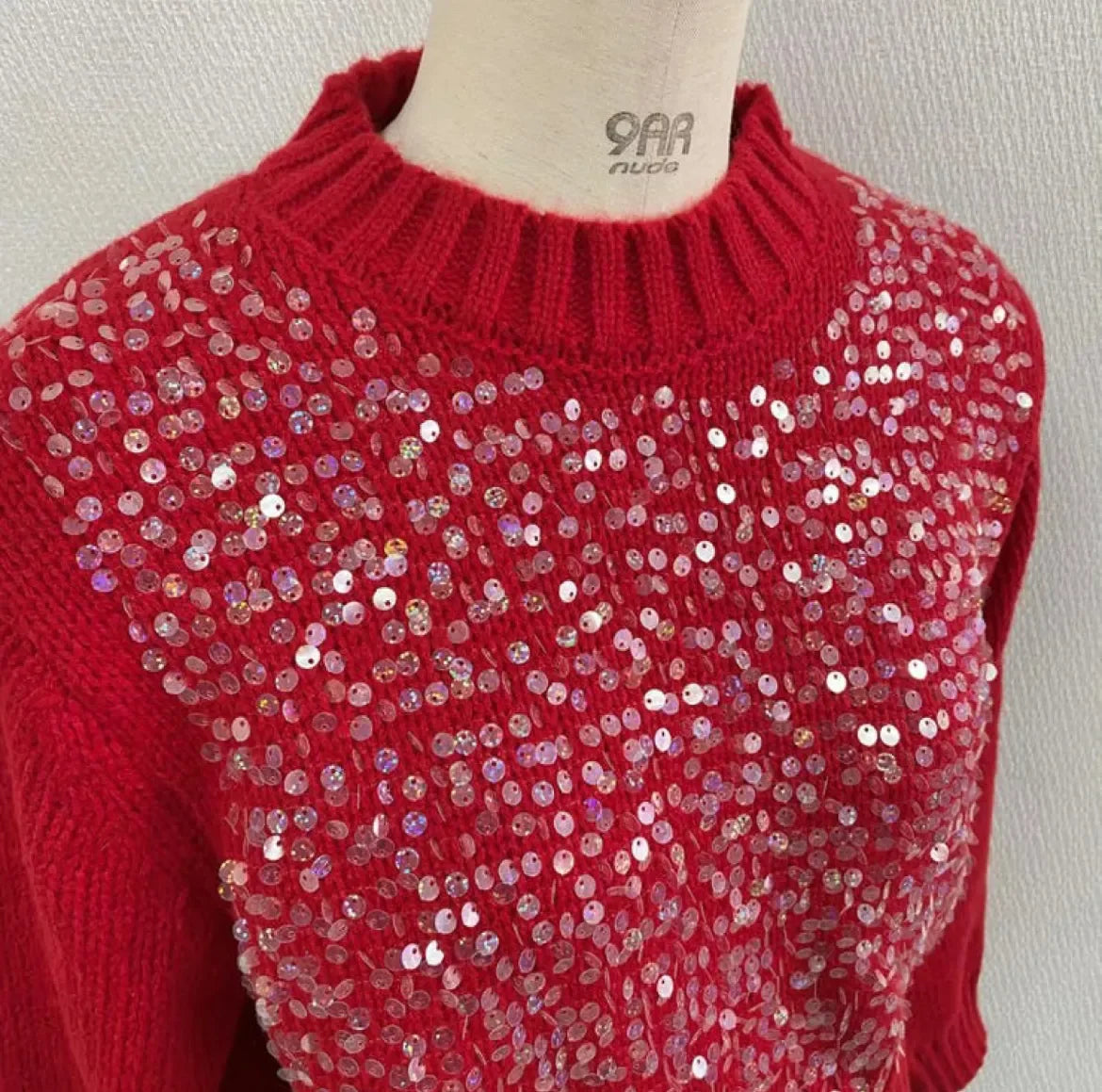 Holiday Sequin Sweater