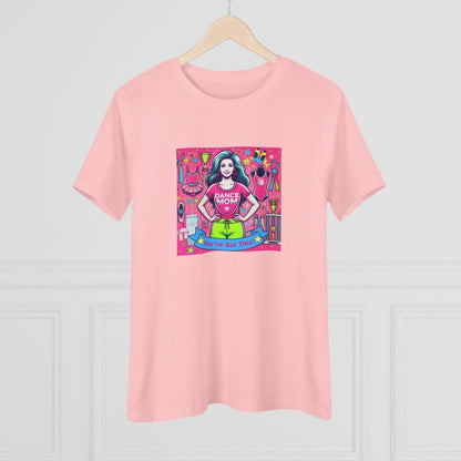 Dance Mom Magic (Brunette Mom) - A Colorful Celebration 🌈 - Women's Softstyle Tee - Whippie's