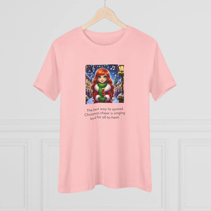 Caroler - Christmas Cheer - RH Girl - Women's Tee - Whippie's