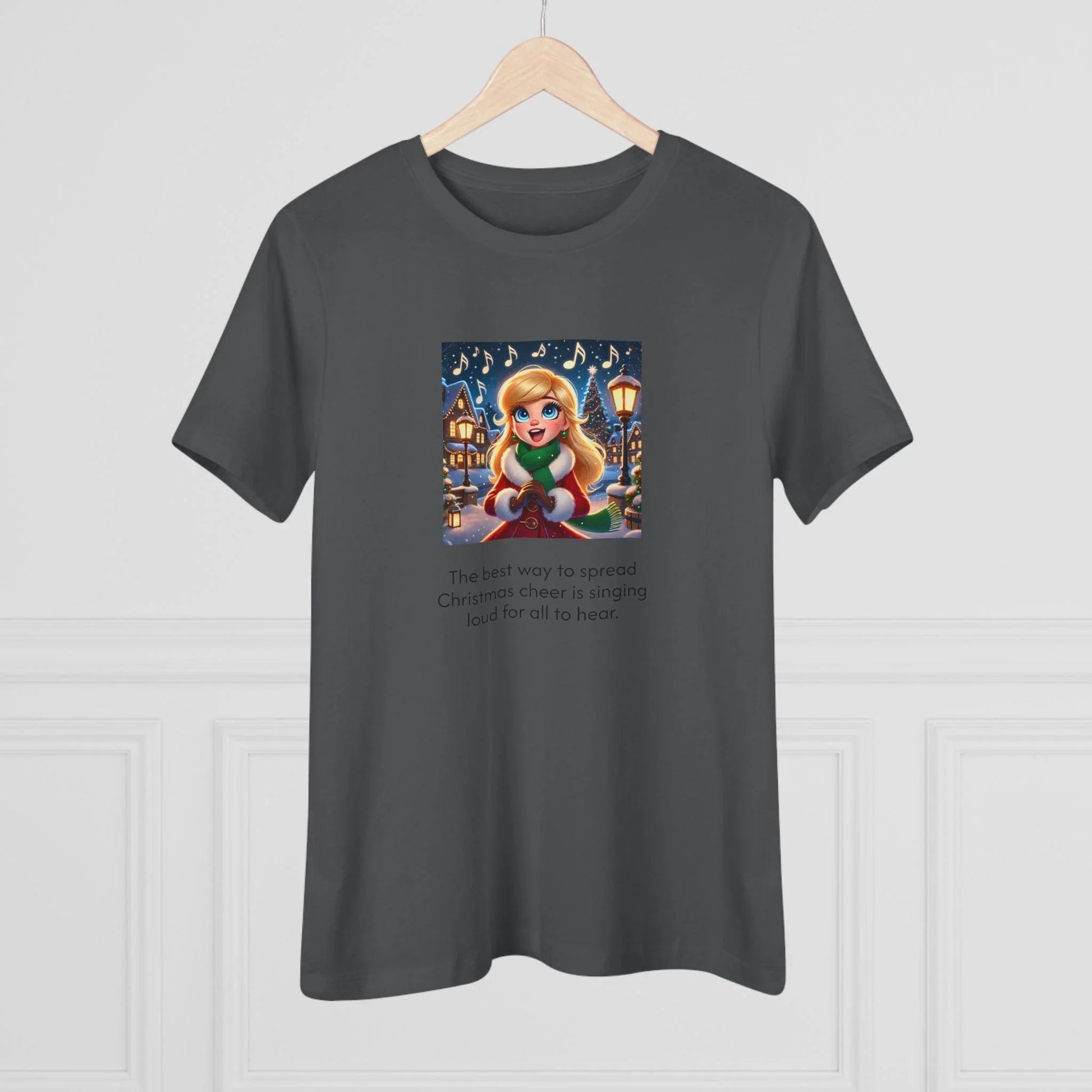 Caroler - Christmas Cheer - LBH Girl - Women's Softstyle Tee - Whippie's