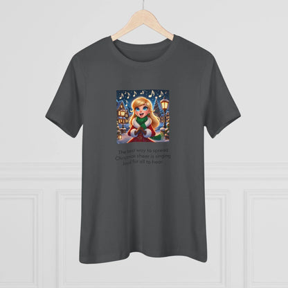 Caroler - Christmas Cheer - LBH Girl - Women's Softstyle Tee - Whippie's