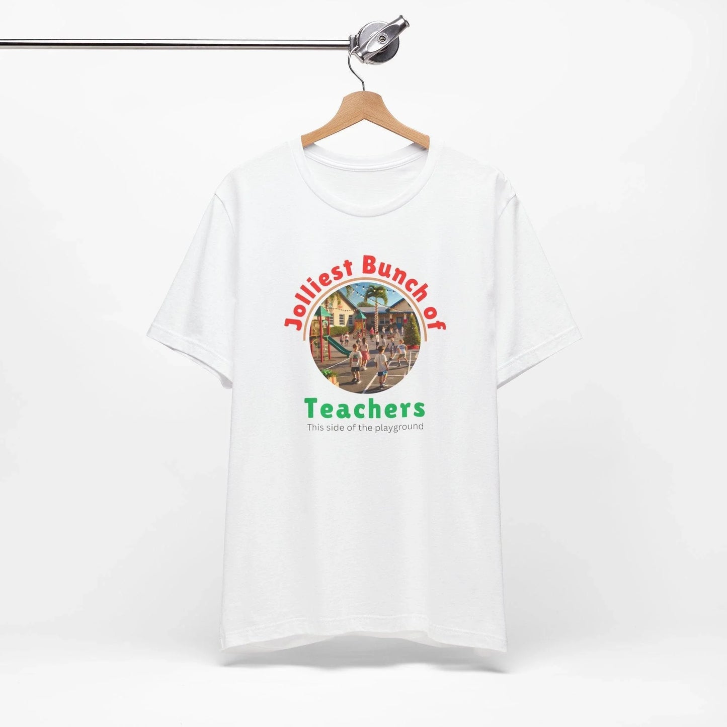 🌴 Jolly Bunch of Teachers ☀️ Unisex Jersey Tee 🧑‍🏫 - Tropical Winter - Whippie's