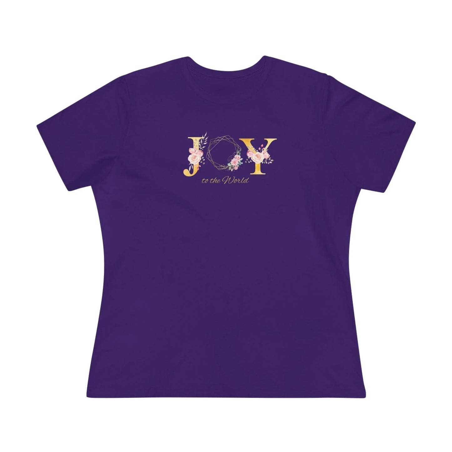 JOY to the World Women's Softstyle T-Shirt 🎄🌎💐 ✨ - Whippie's