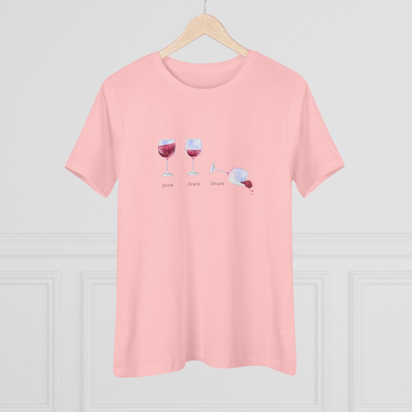 Drink, Drank, Drunk Tee - Sip, Savor, Repeat 🍷🍷🍷 - Women's Softstyle Tee - Whippie's