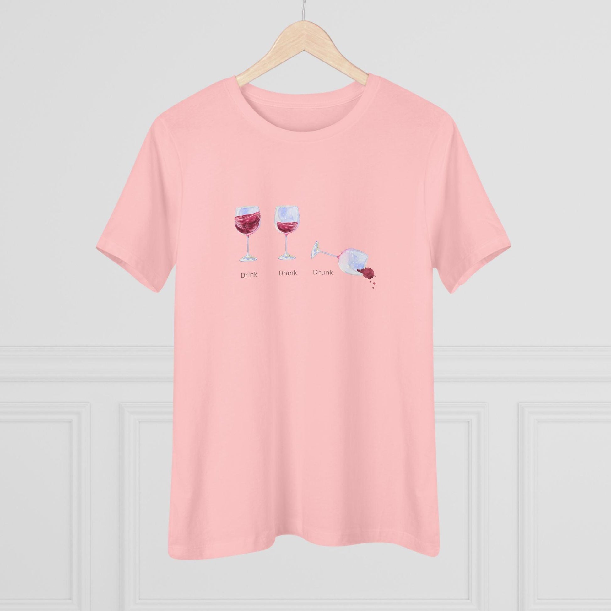 Drink, Drank, Drunk Tee - Sip, Savor, Repeat 🍷🍷🍷 - Women's Softstyle Tee - Whippie's