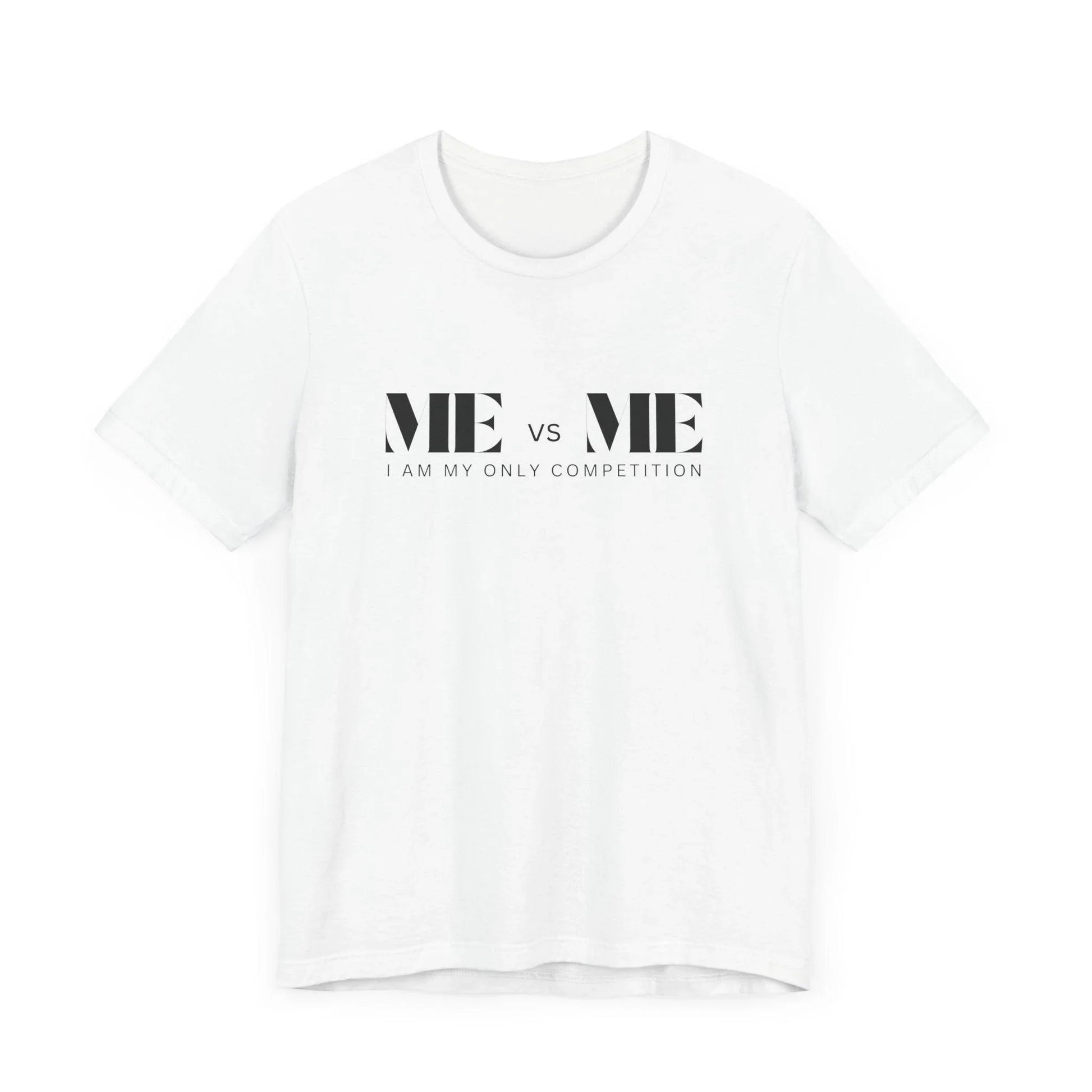 🔥 ME vs ME, I am my Only Competition 💪 Unisex Jersey Tee ✨ Challenge yourself, conquer your goals! - Whippie's