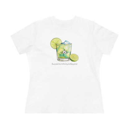 Buzzed to Infinity Cocktail Shirt - Drinking Around the World Tee