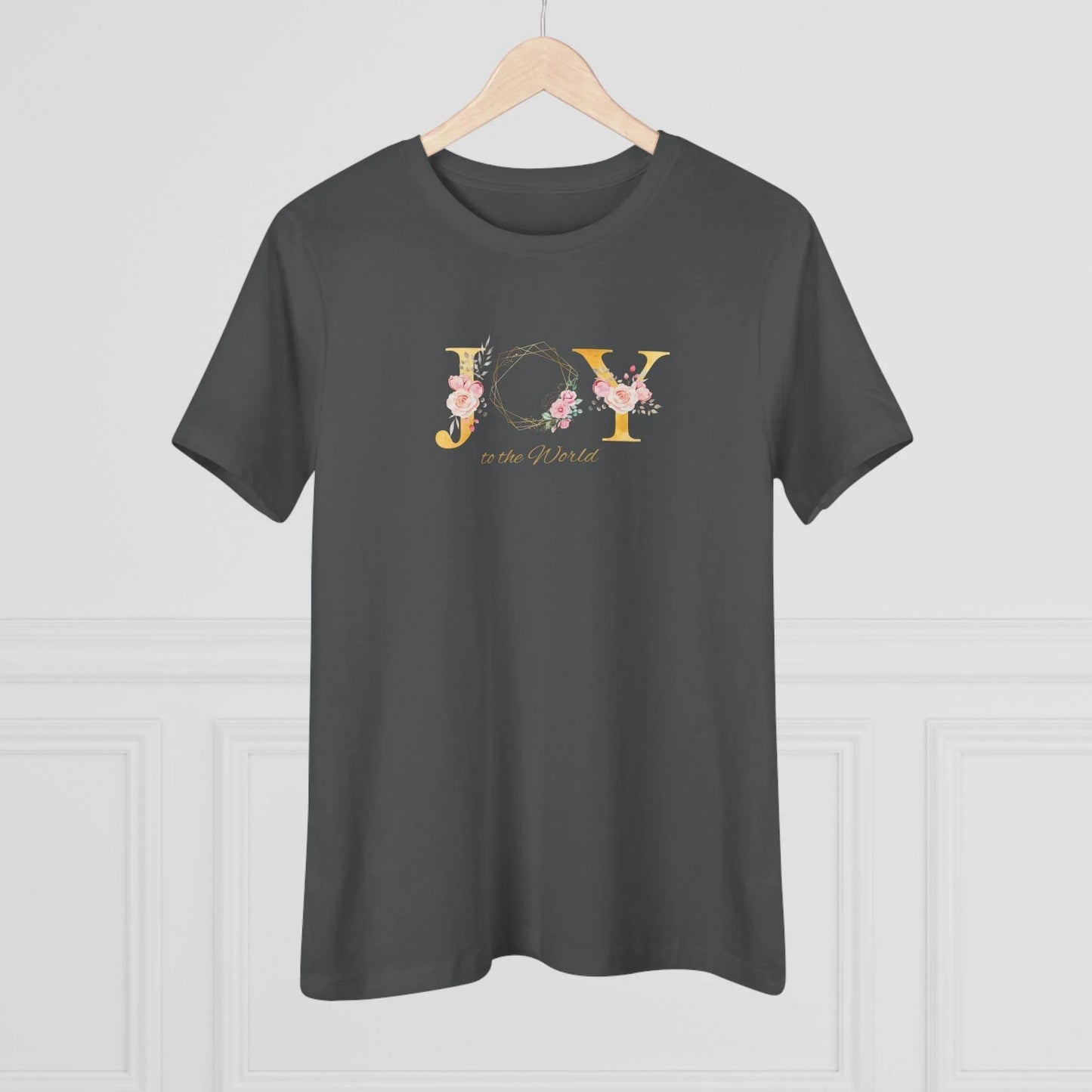 JOY to the World Women's Softstyle T-Shirt 🎄🌎💐 ✨ - Whippie's